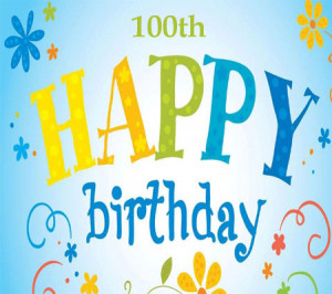 100th birthday invitations 100th Birthday Balloons