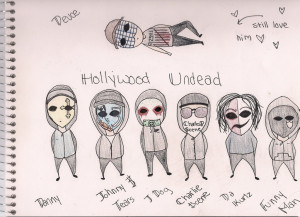 Hollywood undead and deuce by onedirectionsauce