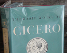 Modern Library-The Basic Works Of C icero Edited By Moses Hadas ML 272 ...