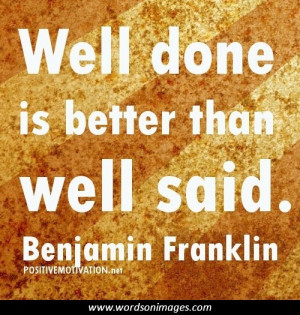 Benjamin franklin quotes