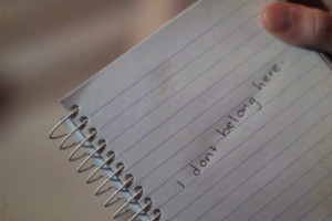 belong, notebook, paper, pencil, quote