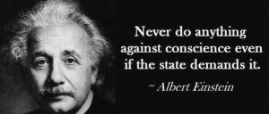 Conscience Albert Einstein Quotes
