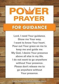 Prayer for Guidance and Protection