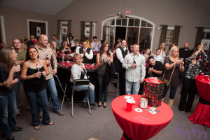 Table Arrangement Idea For Birthday With Casino Theme Party