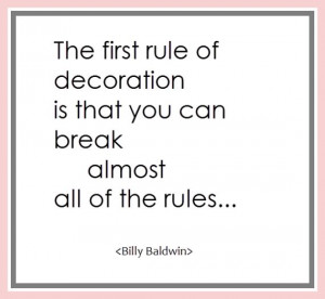 Billy Baldwin quote #breaktherules