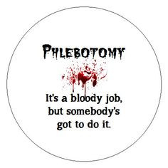 Phlebotomy Button on Etsy, $1.75 phlebotomi button