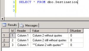 How to replace double quotes in derived column transformation?