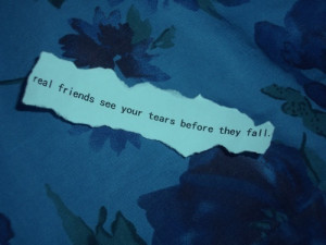 fall, friends, tears