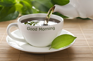Good Morning Tea HD Wallpaper