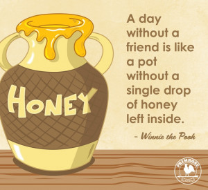 ... Winnie, Honey Pots, Winnie Pooh, Close Friendship, Heart Warm Quotes