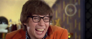 Mike Myers, portraying Austin Powers/Dr. Evil , from 