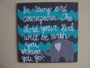 Canvas Painting Ideas With Bible Verses Hand painted chevron canvas