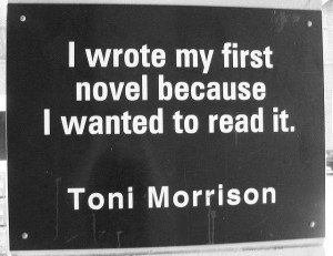 Charlotte Library Quotes _ Toni Morrison by trythesky, via Flickr