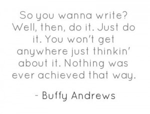 Buffy Andrews buffyswritezone.blogspot.com