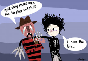 Freddy Krueger Funny Quotes Adventure time gif · fun
