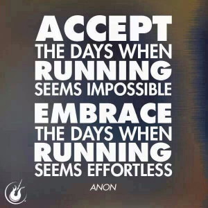 ... EFFORTLESS. http://www.ilikerunning.com #running #quote #motivation