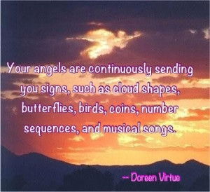 Your Angels Are Continuously Sending You Signs, Such As Cloud Shapes ...