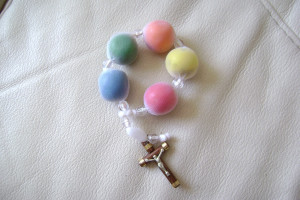 ... fotos de unos recuerditos que hice para un bautizo se trata de