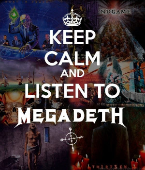 ... calm and listen to Megadeth. http://www.casinon.se/slotsspel/megadeth