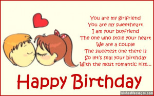 birthday poems for girlfriend wish your girlfriend a happy birthday by ...