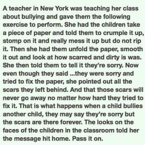 one to remember to use in the classroom.....