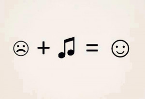 happy, music, sad, smile