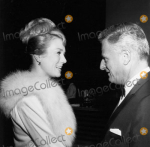 Stanley Kramer Picture Inger Stevens with Stanley Kramer Producer at