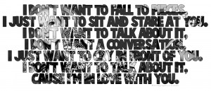 Fall To Pieces - Avril Lavigne Request for boywiththeredguitar