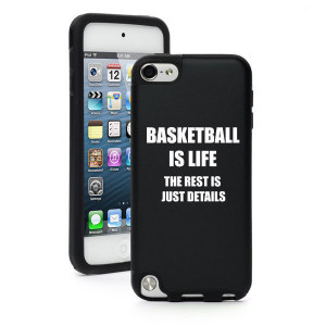 ... Apple iPod Touch 5th Aluminum Silicone Hard Case Basketball Is Life