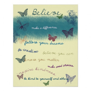 Inspirational Sayings Print