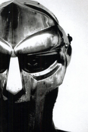 Black and White hip hop rap MF DOOM madlib madvillain cropped album ...