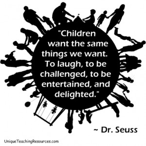 Quotes About Children Learning Dr seuss quote about learning