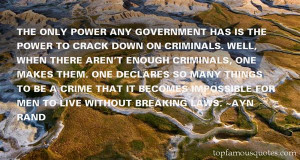 Top Quotes About Government Power