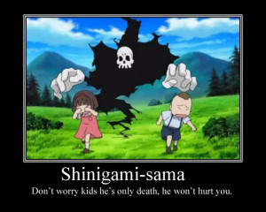 Shinigami-sama Motivational Poster by Queen-ofthe-Pirates