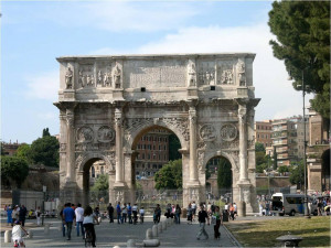 Basilica Maxentius Renamed Constantine When