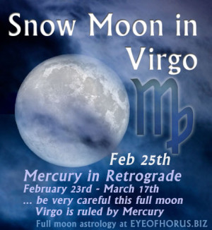 Snow Moon in Virgo 07° 24'