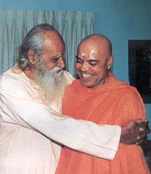 ... Sri Swami Adhyatmanandaji at the Satchidananda Ashram in Yogaville, VA
