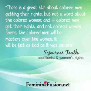Sojourner Truth Quote 