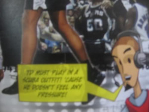 Tim Duncan In A Graphic Novel