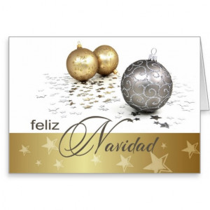 Feliz Navidad Spanish