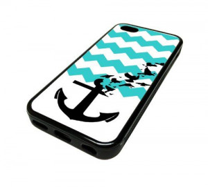 For Apple iPhone 5C 5 C Case Cover Skin Hipster Chevron Naval Anchor ...