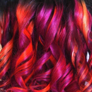 human hair extension Black Burgundy, Hair Colors, Burgundy Red, Pink ...