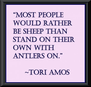 Tori Amos quote.