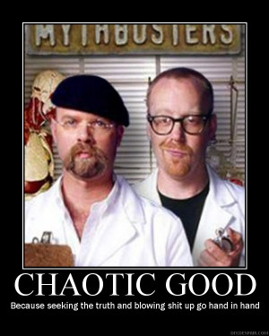 CHAOTIC GOOD EXAMPLES :