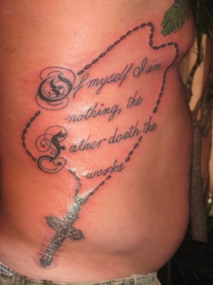Rib Tattoos for Girls Quotes