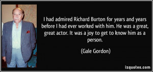 More Gale Gordon Quotes
