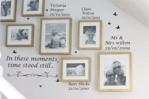 ... Time Stood Still Wall Quotes Stickers Wall Decals Home Decor decor