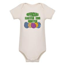Easter Egg Hunter Organic Baby Bodysuit for