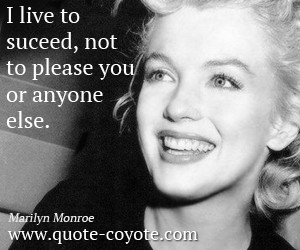 Famous Quotes And Sayings By Marilyn Monroe
