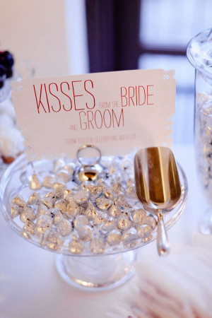 ... Hershey Kisses Favor, Candies Bar, Wedding Candy Table, Candies Tables